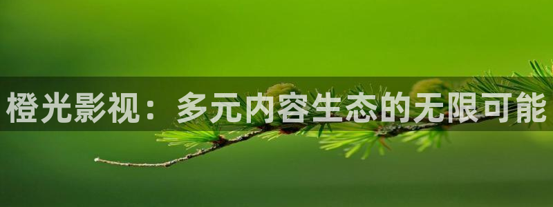 小小影视大全免费观看：橙光影视：多元内容生态的无限可能