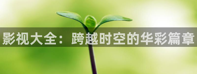 小小影视app链接：影视大全：跨越时空的华彩篇章